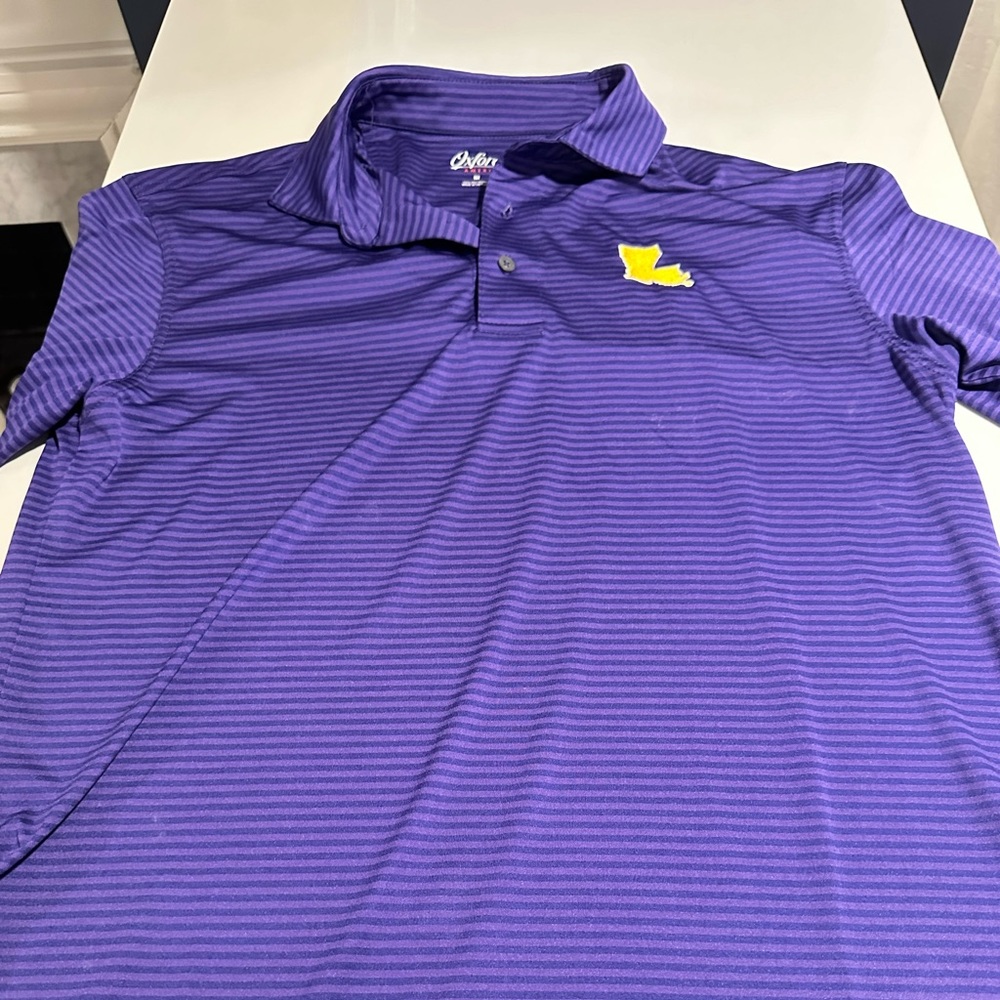 LSU performance polo M